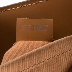 Pre Owned حقيبة لوي فيتون باسي جلد أيبي كانيل بني فاتح GM