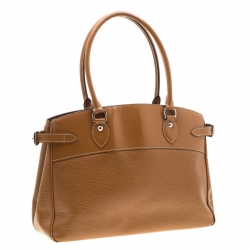 Pre Owned حقيبة لوي فيتون باسي جلد أيبي كانيل بني فاتح GM