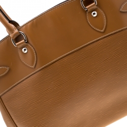 Pre Owned حقيبة لوي فيتون باسي جلد أيبي كانيل بني فاتح GM