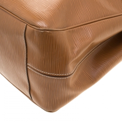 Pre Owned حقيبة لوي فيتون باسي جلد أيبي كانيل بني فاتح GM