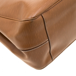 Pre Owned حقيبة لوي فيتون باسي جلد أيبي كانيل بني فاتح GM