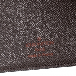 Louis Vuitton Damier Ebene Canvas Porte Valeurs Organizer Wallet