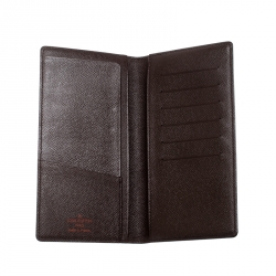 Louis Vuitton Damier Ebene Canvas Porte Valeurs Organizer Wallet
