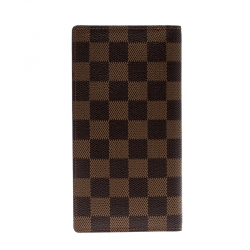Louis Vuitton Damier Ebene Canvas Porte Valeurs Organizer Wallet