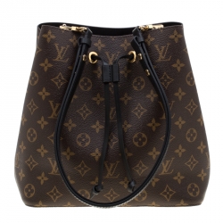Pre Owned Louis Vuitton Monogram Canvas and Leather NeoNoe Bag