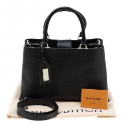 مملوكة  مسبقًا حقيبة لوي فيتون كلبر جلد أيبي سوداء MM