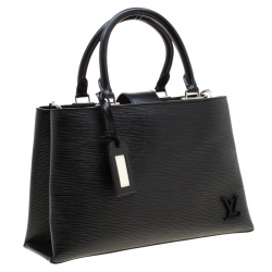 مملوكة مسبقًا حقيبة لوي فيتون كلبر جلد أيبي سوداء MM