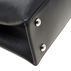 مملوكة مسبقًا حقيبة لوي فيتون كلبر جلد أيبي سوداء MM