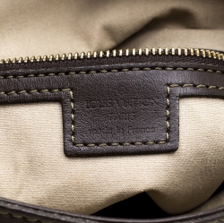 Pre Owned حقيبة يد لوي فيتون ميني لين فرانسواز مونوغرامية كاكية