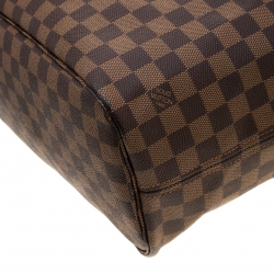 Louis Vuitton Damier Ebene Canvas Neverfull MM Bag