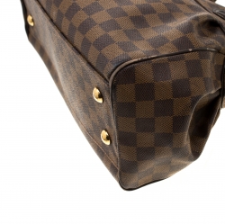 Pre Owned Louis Vuitton Damier Ebene Canvas Trevi PM Bag