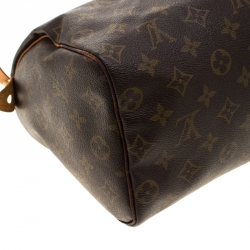 مملوكة مسبقًا Louis Vuitton Monogram Canvas Speedy 25 Bag
