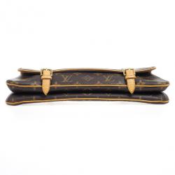 مملوكة مسبقًا Louis Vuitton Pochette Marelle Brown Monogram Canvas Waits Bag