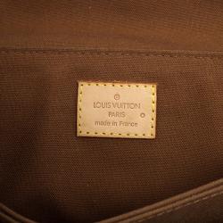 مملوكة مسبقًا Louis Vuitton Pochette Marelle Brown Monogram Canvas Waits Bag