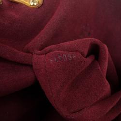 Pre Owned Louis Vuitton White Monogram Multicolore Theda GM Bag