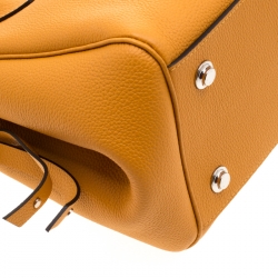 Pre Owned حقيبة لوي فيتون ميلا جلد زعفران PM