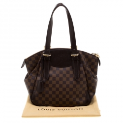 Pre Owned Louis Vuitton Damier Ebene Canvas Verona MM Bag