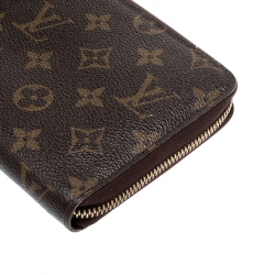 Louis Vuitton Monogram Canvas Zippy Organizer Wallet