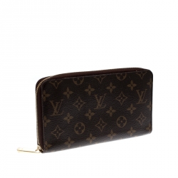Louis Vuitton Monogram Canvas Zippy Organizer Wallet