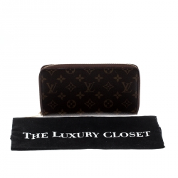 Louis Vuitton Monogram Canvas Zippy Organizer Wallet