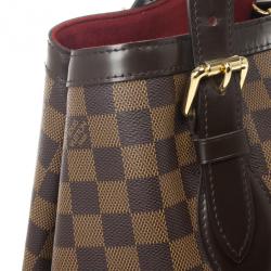 Pre Owned Louis Vuitton Tote Damier Ebene Hampstead MM