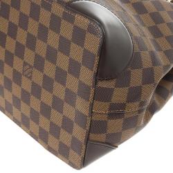 Pre Owned Louis Vuitton Tote Damier Ebene Hampstead MM