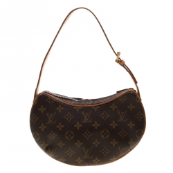 Pre Owned Louis Vuitton Monogram Canvas Croissant PM Bag