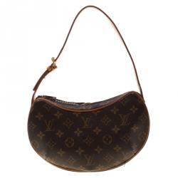 Pre Owned Louis Vuitton Monogram Canvas Croissant PM Bag
