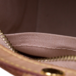 Pre Owned Louis Vuitton Noisette Monogram Vernis Brea GM Bag