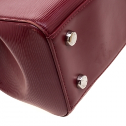 مملوكة مسبقًا حقيبة لوي فيتون بري جلد أيبي حمراء MM