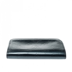 مملوكة مسبقًا Louis Vuitton Blue Monogram Vernis Leather French Purse