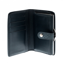 مملوكة مسبقًا Louis Vuitton Blue Monogram Vernis Leather French Purse