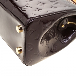 مملوكة مسبقًا حقيبة يد لوي فيتون بريا فرنيه مونوغرامي عنابية MM