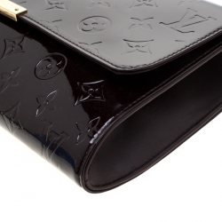 Pre Owned حقيبة كلاتش لوي فيتون روبرتسون فيرنيه مونوغرامي عنابية