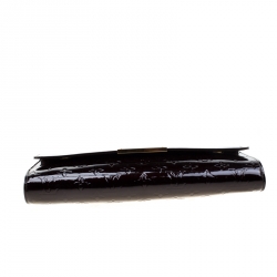 Pre Owned حقيبة كلاتش لوي فيتون روبرتسون فيرنيه مونوغرامي عنابية