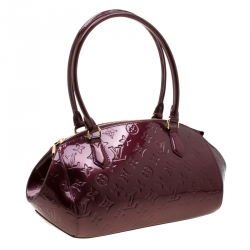 Pre Owned حقيبة لوي فيتون شيروود فيرنيه مونوغرامي أحمر روج فوفيستا PM