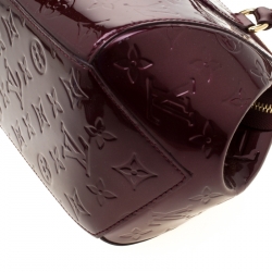 Pre Owned حقيبة لوي فيتون شيروود فيرنيه مونوغرامي أحمر روج فوفيستا PM