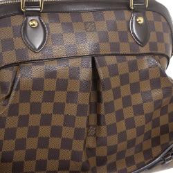 Pre Owned Louis Vuitton Damier Ebene Trevi GM