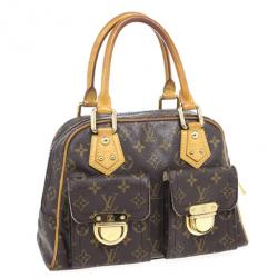 Pre Owned Louis Vuitton Monogram Canvas Manhattan PM Satchel