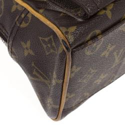 Pre Owned Louis Vuitton Monogram Canvas Manhattan PM Satchel