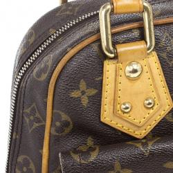 Pre Owned Louis Vuitton Monogram Canvas Manhattan PM Satchel