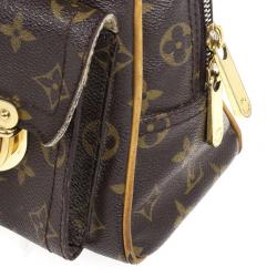 Pre Owned Louis Vuitton Monogram Canvas Manhattan PM Satchel