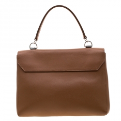 مملوكة مسبقًا Louis Vuitton Tan Leather Lockme II Bag
