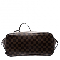 Louis Vuitton Damier Ebene Canvas Neverfull MM Bag