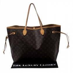 Louis Vuitton Monogram Canvas Neverfull GM Bag