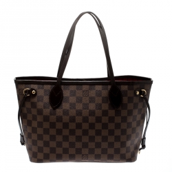 مملوكة مسبقًا Louis Vuitton Damier Ebene Canvas Neverfull PM Bag