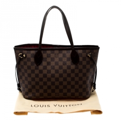 مملوكة مسبقًا Louis Vuitton Damier Ebene Canvas Neverfull PM Bag