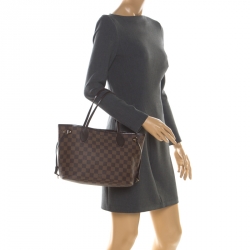 مملوكة مسبقًا Louis Vuitton Damier Ebene Canvas Neverfull PM Bag
