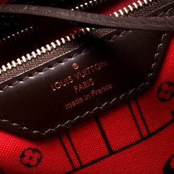 Louis Vuitton Damier Ebene Canvas Neverfull MM Bag