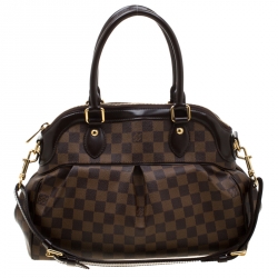 مملوكة مسبقًا Louis Vuitton Damier Ebene Canvas Trevi PM Bag